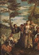 Paolo  Veronese The Finding of Moses (mk08) oil painting